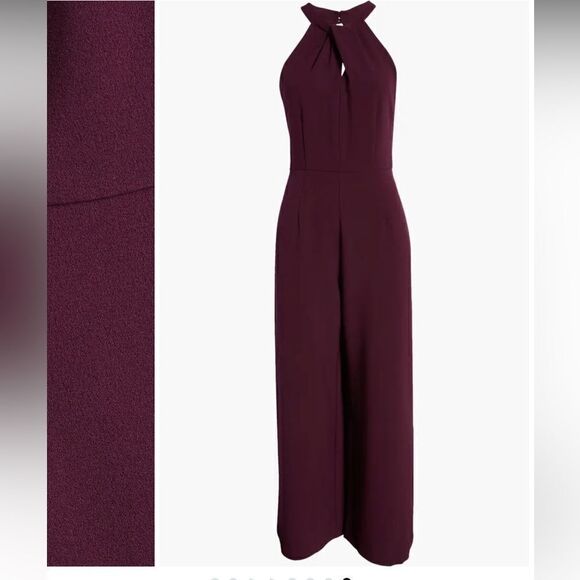 Julia Jordan - size 16 - halter neck wide leg jumpsuit - Picture 15 of 15